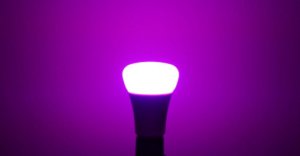 hue 3rd gen purple light