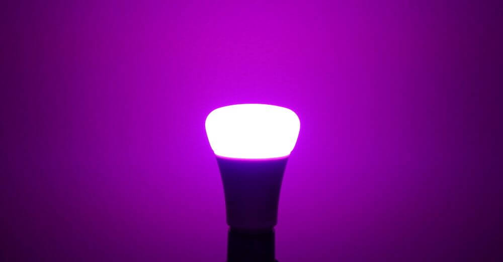 hue 3rd gen purple light