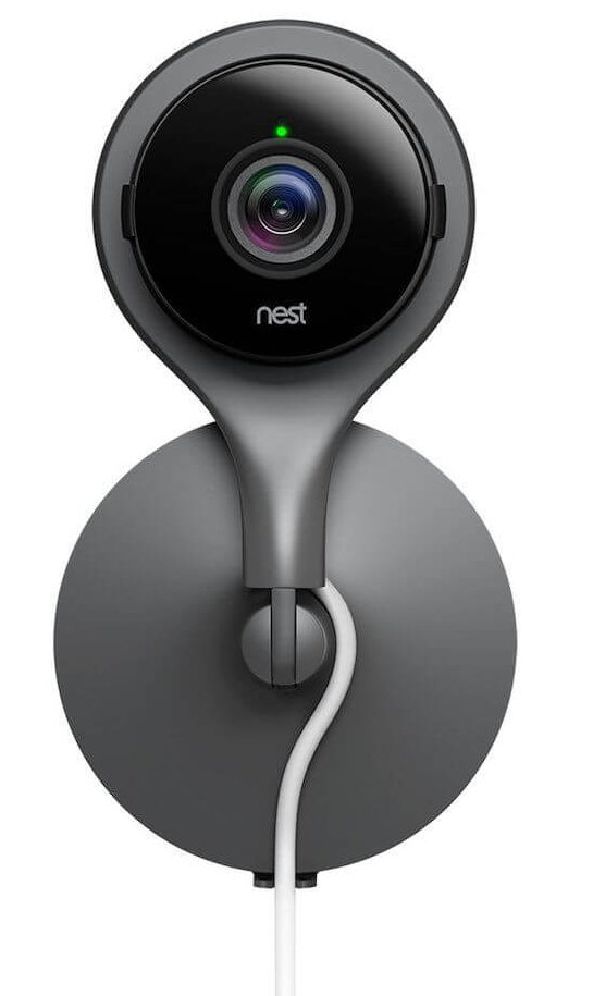 nest cam mounted