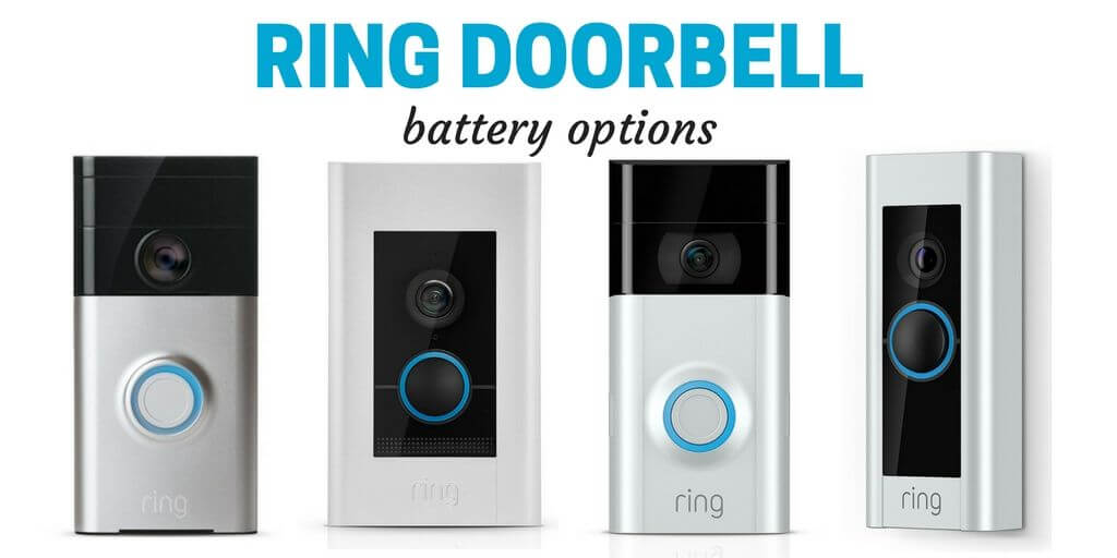 ring doorbell battery options