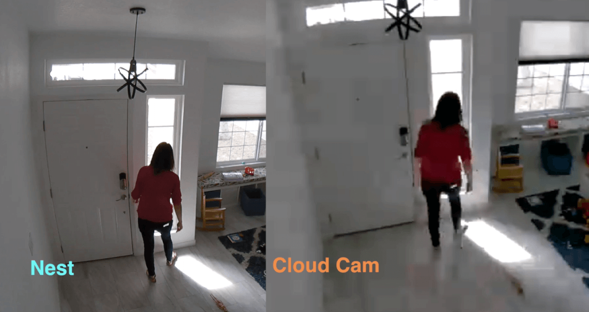 cloud cam vs nest footage