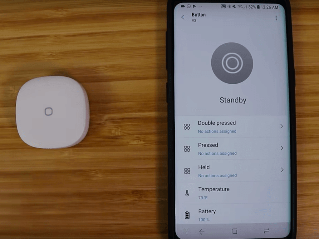 smartthings button