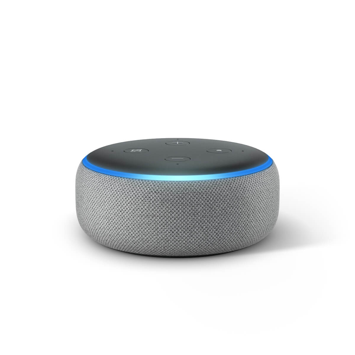 amazon echo dot v3 heather gray