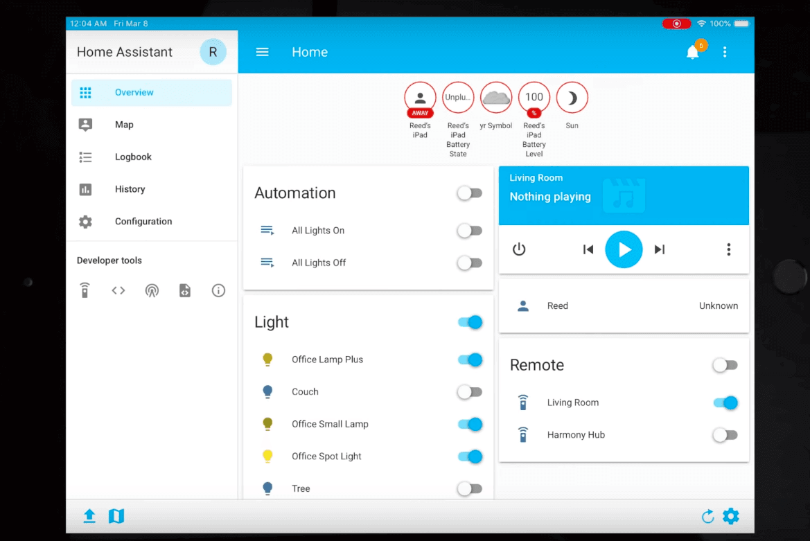 home assistant to smartthings