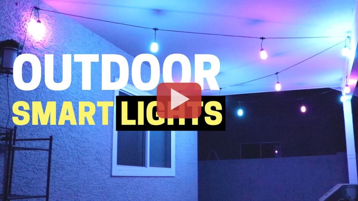 smart front porch light