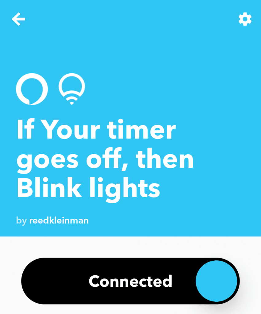 alexa timer smart light