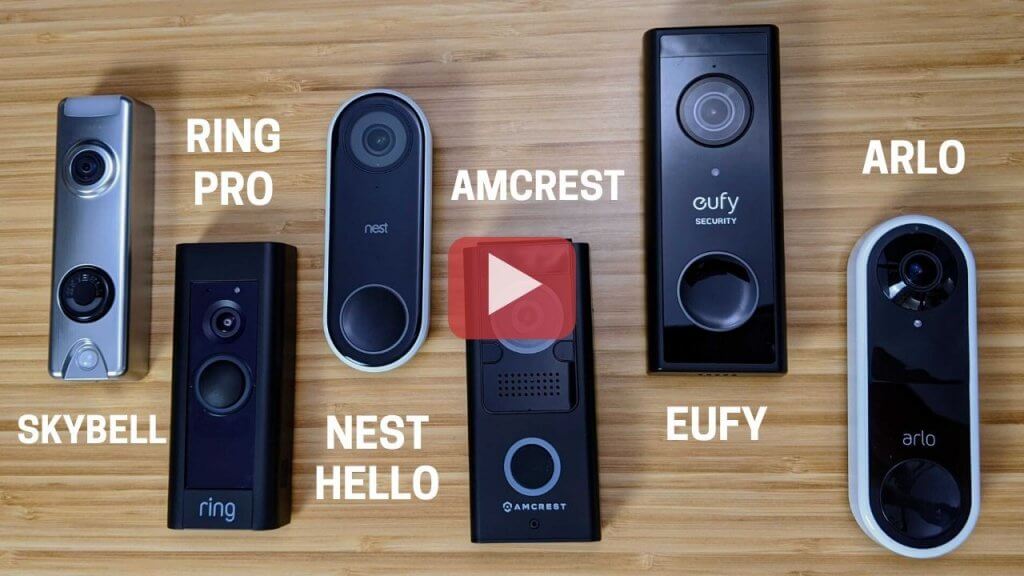 ledematen Eigenwijs vriendelijk Best Smart Doorbell: Ring Pro vs Eufy vs Nest Hello vs Arlo Video vs  Amcrest vs SkyBell Trim