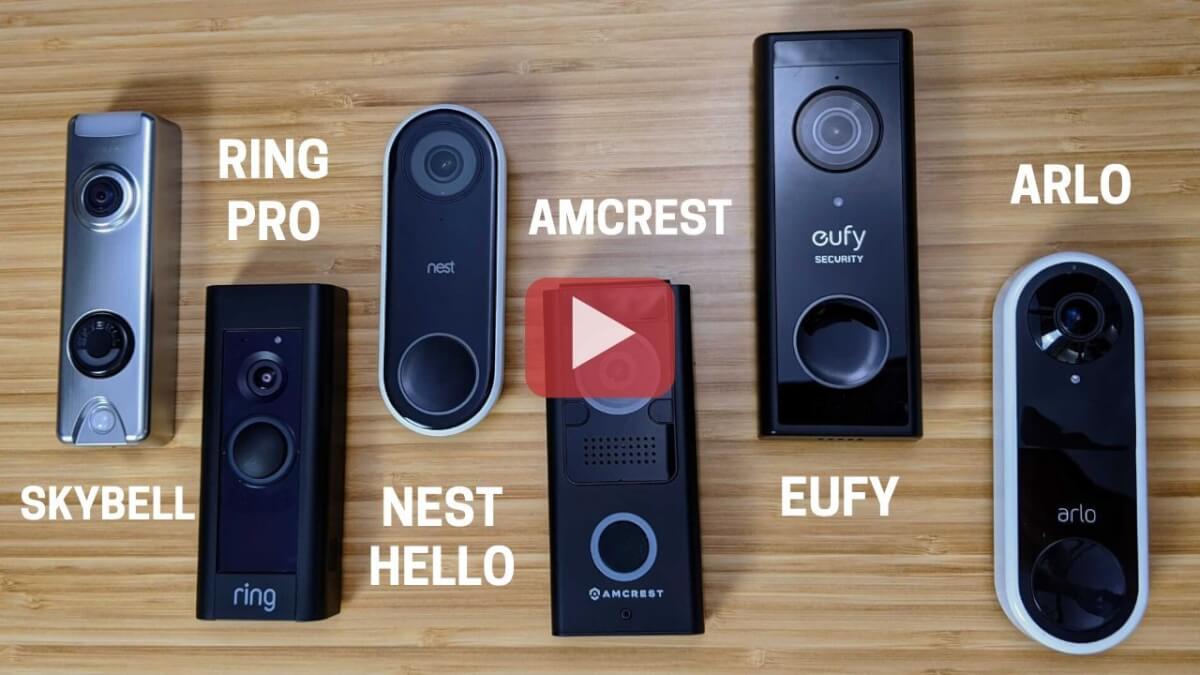 ontrouw Heb geleerd Plaats Best Smart Doorbell: Ring Pro vs Eufy vs Nest Hello vs Arlo Video vs  Amcrest vs SkyBell Trim